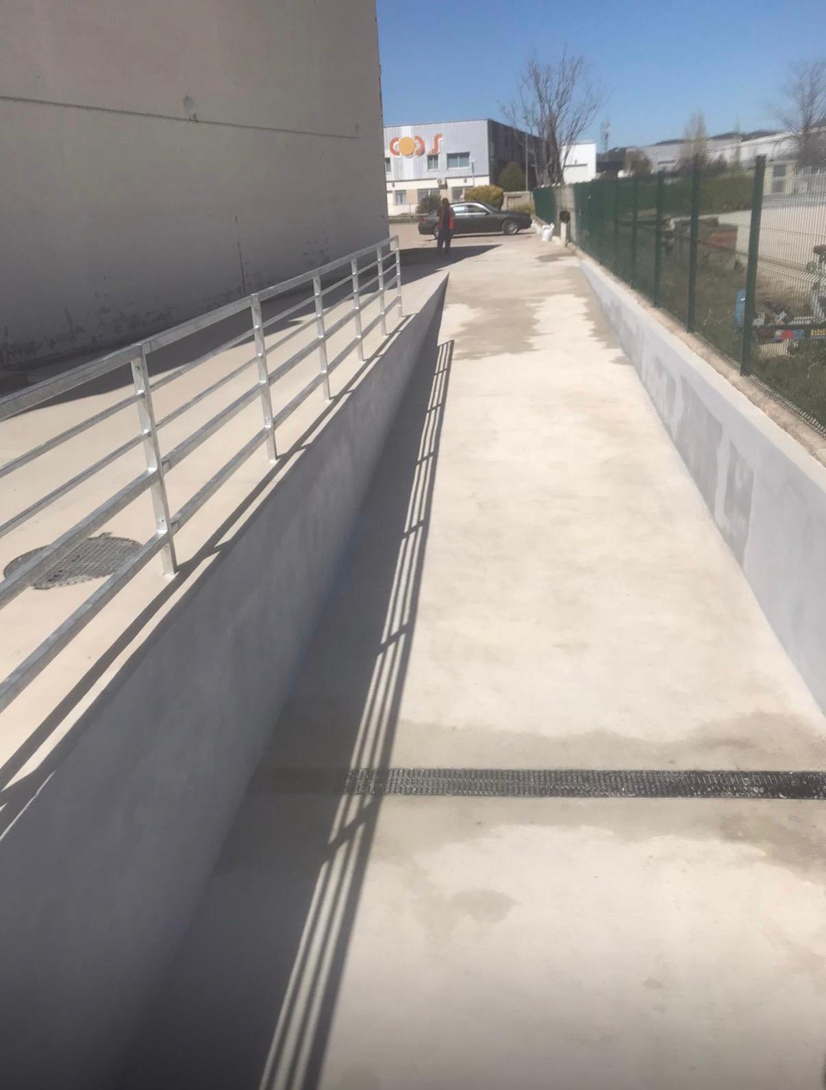 Rampe d'accès PMR — Aménagement extérieur, gros œuvre et finitions BSB Décoration