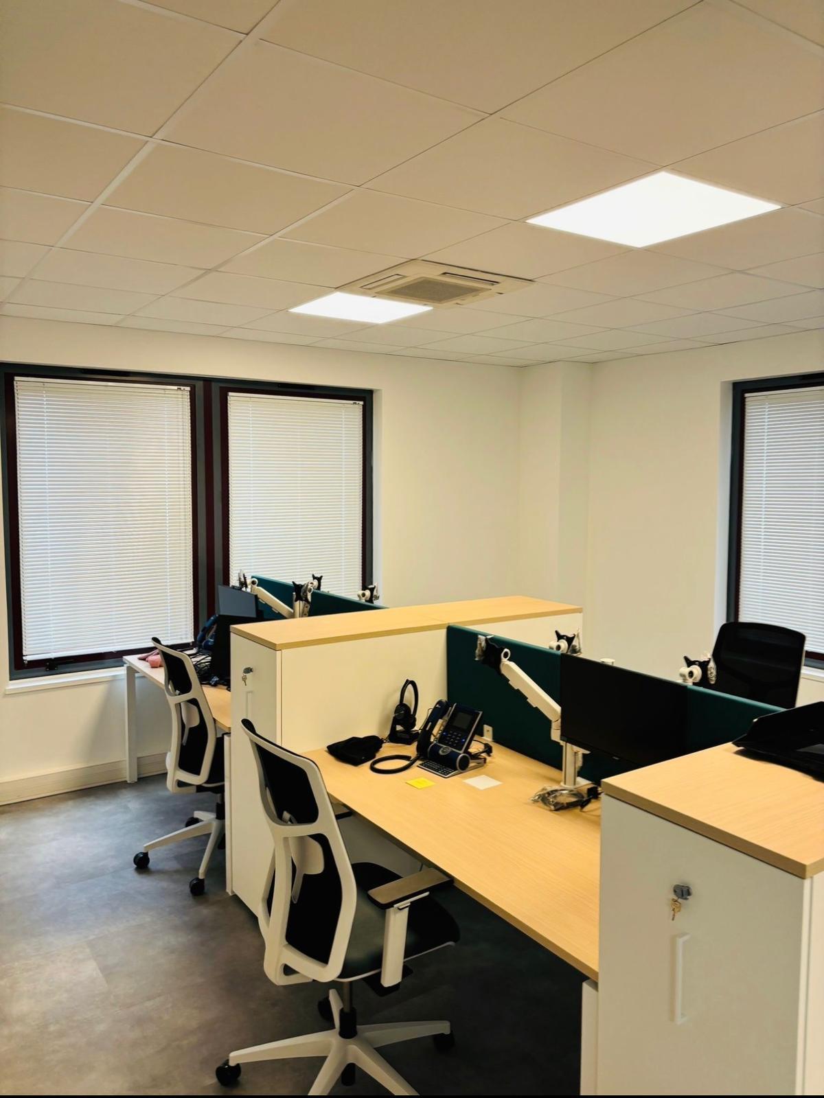 Open space bureaux — aménagement professionnel Île-de-France